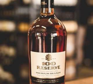 100 Reserve premium brandy