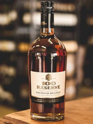100 Reserve premium brandy