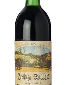 Heitz Cellar Martha's Vineyard Napa Valley Cabernet Sauvignon 1974