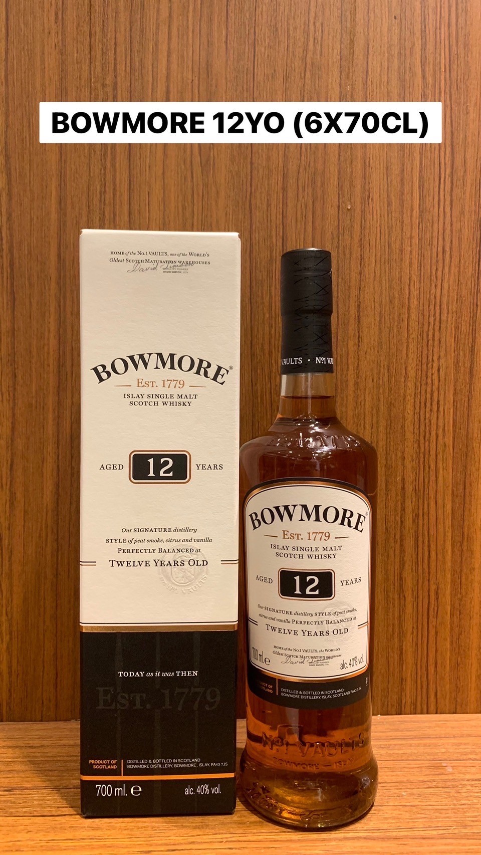 Bowmore 12 Year Old