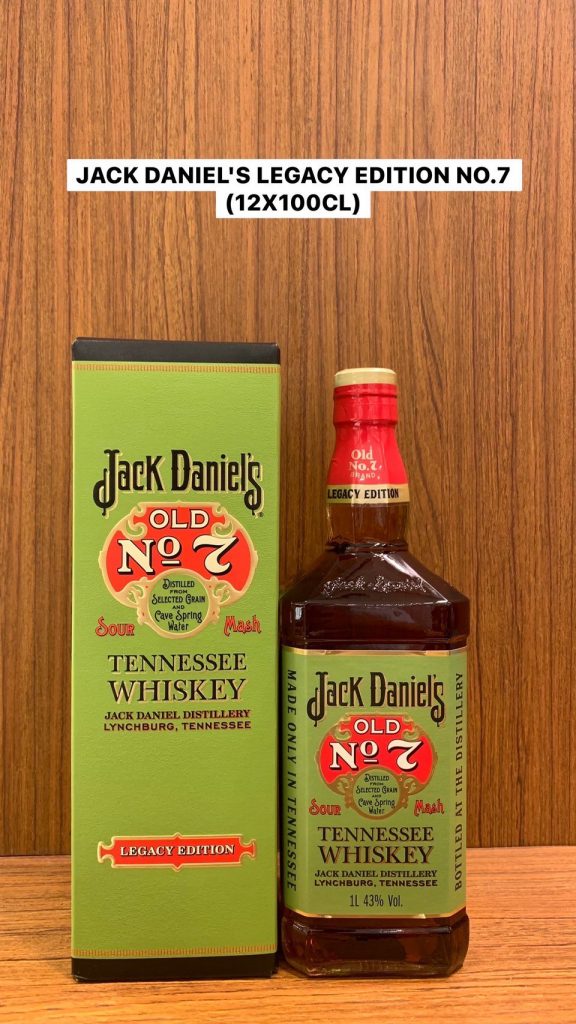 JACK DANIEL’S TENNESSEE WHISKY LEGACY No.7