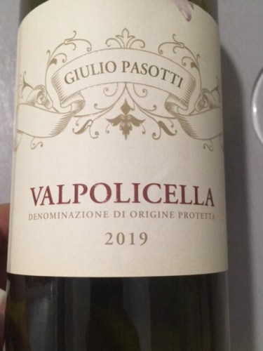 Giulio Pasotti Valpolicella 2019