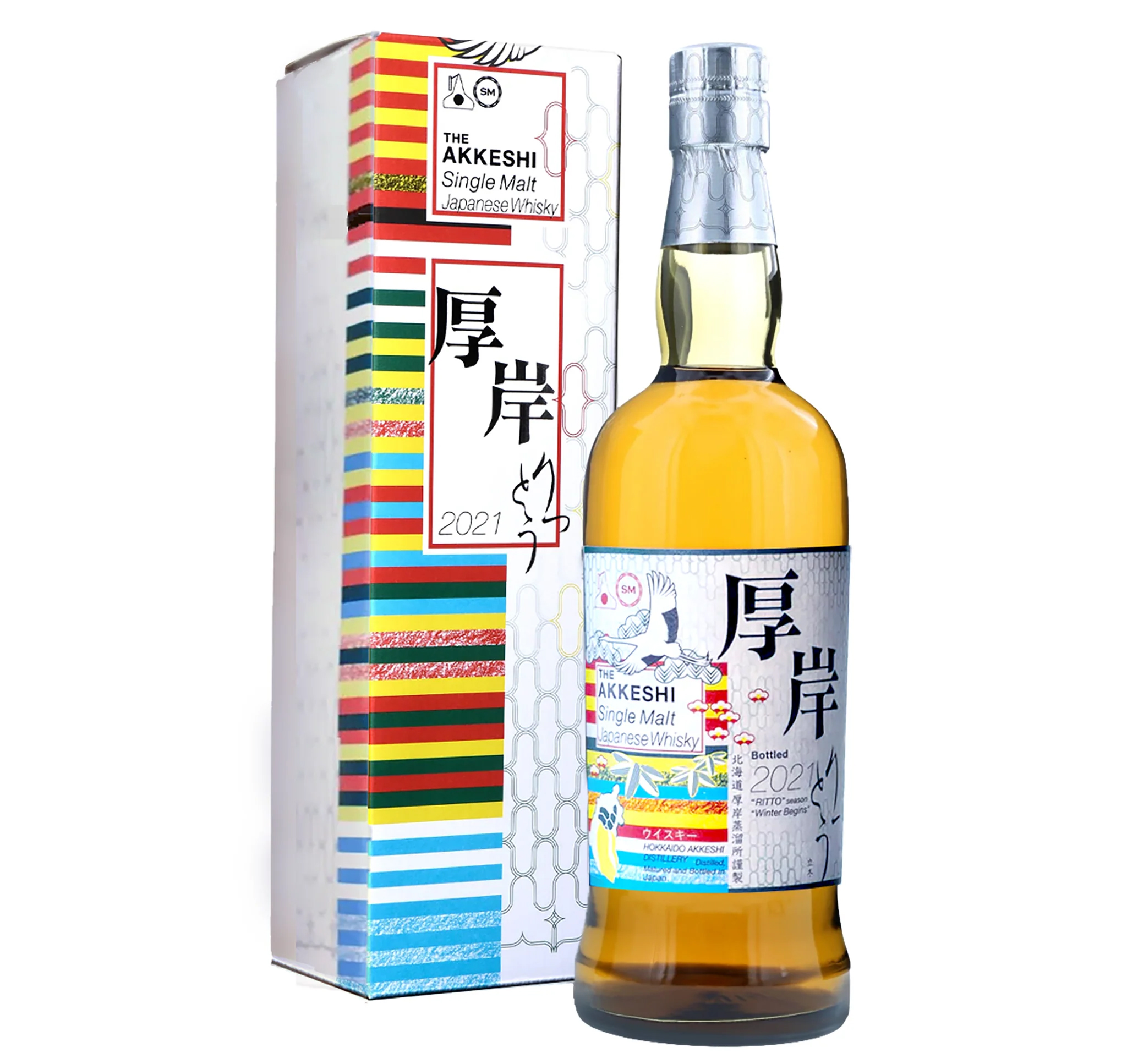 Akkeshi Ritto Single Malt Japanese Whisky 2021