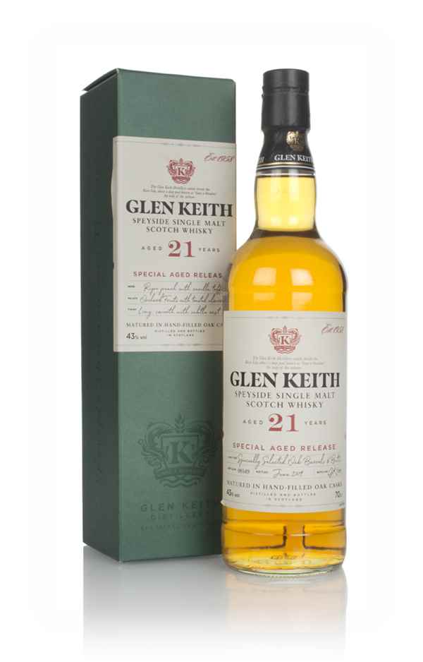 Glen Keith 21 Year Old - Secret Speyside Collection